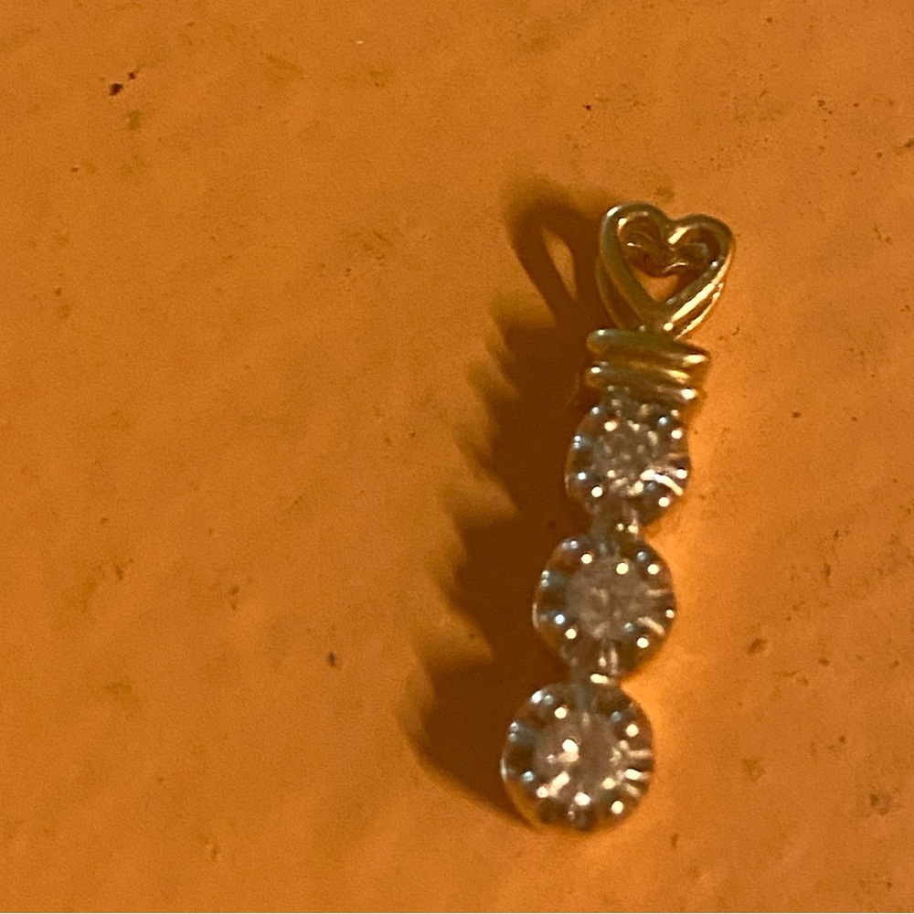 Gold and Diamond Pendant